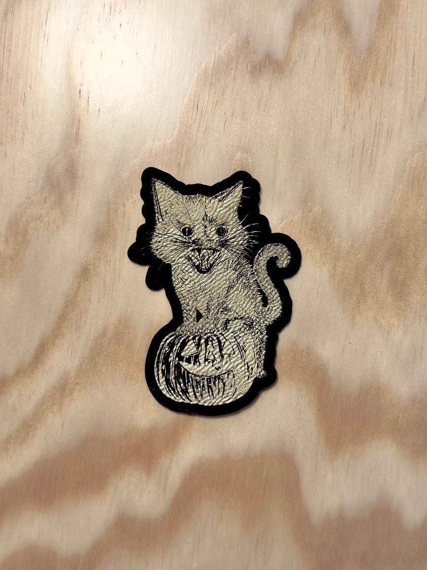 Patch - Pumpkin Cat - DON CAMEO