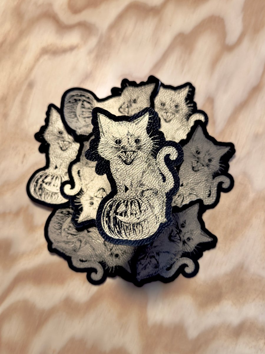 Patch - Pumpkin Cat - DON CAMEO