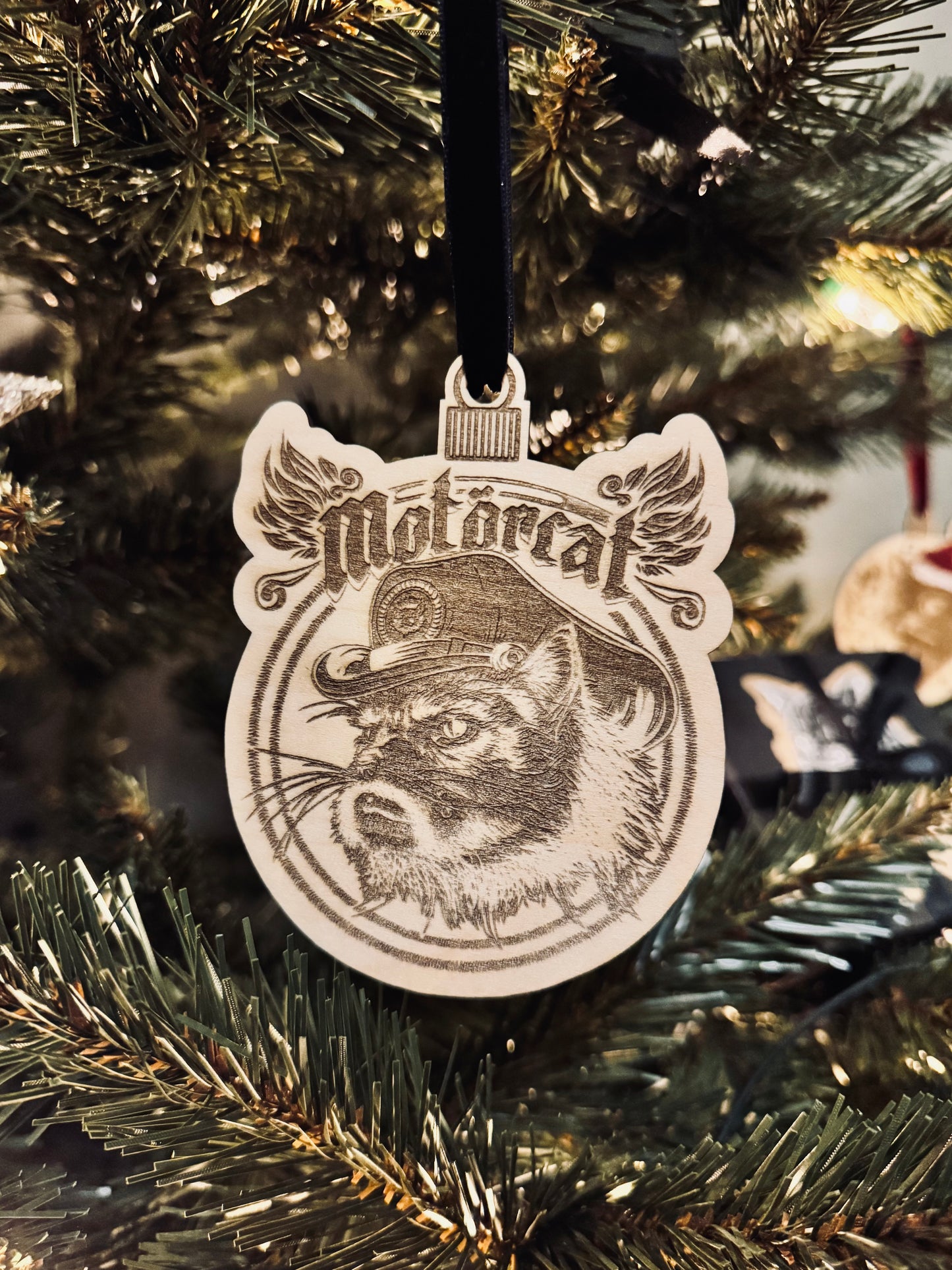 XMas Ornament - Motörcat