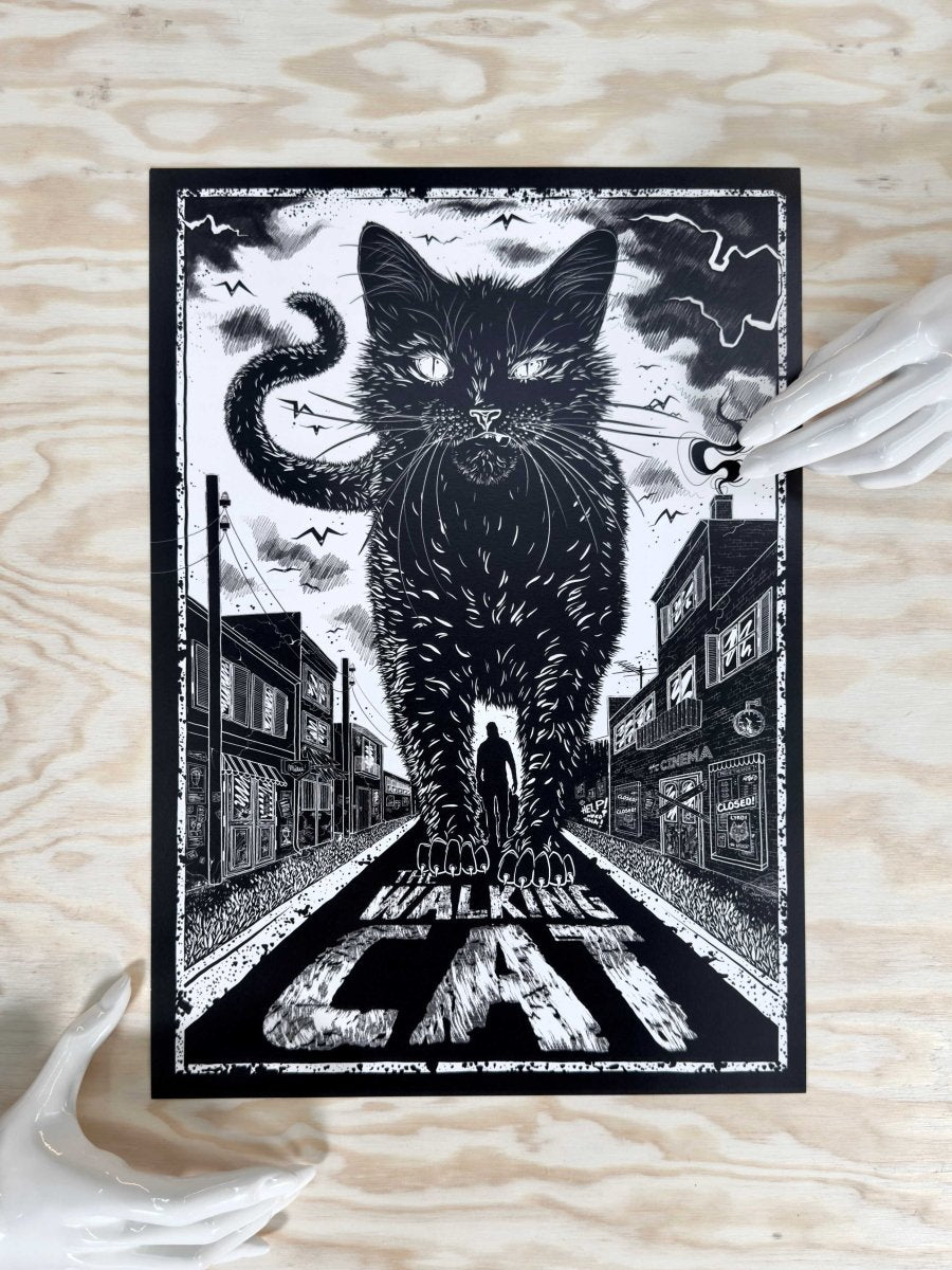 Digitaldruck - The Walking Cat - DON CAMEO