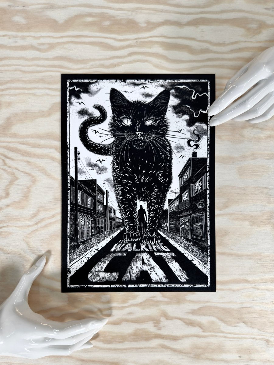 Digitaldruck - The Walking Cat - DON CAMEO