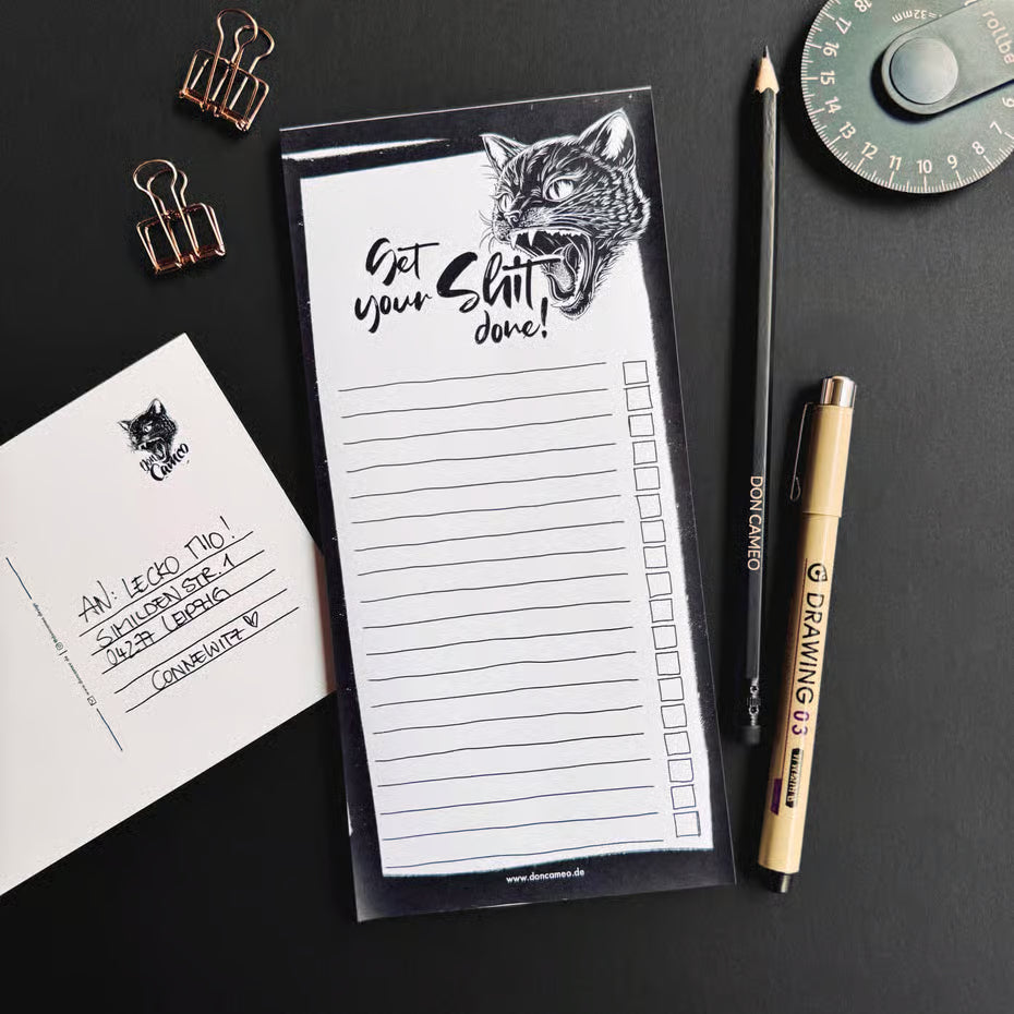 Notizblock - Get Your Shit Done