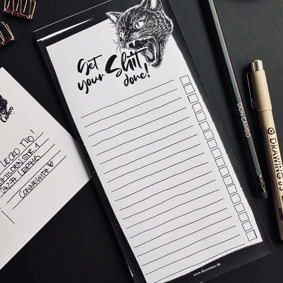 Notizblock - Get Your Shit Done