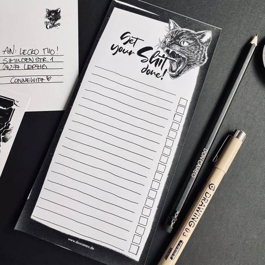 Notizblock - Get Your Shit Done